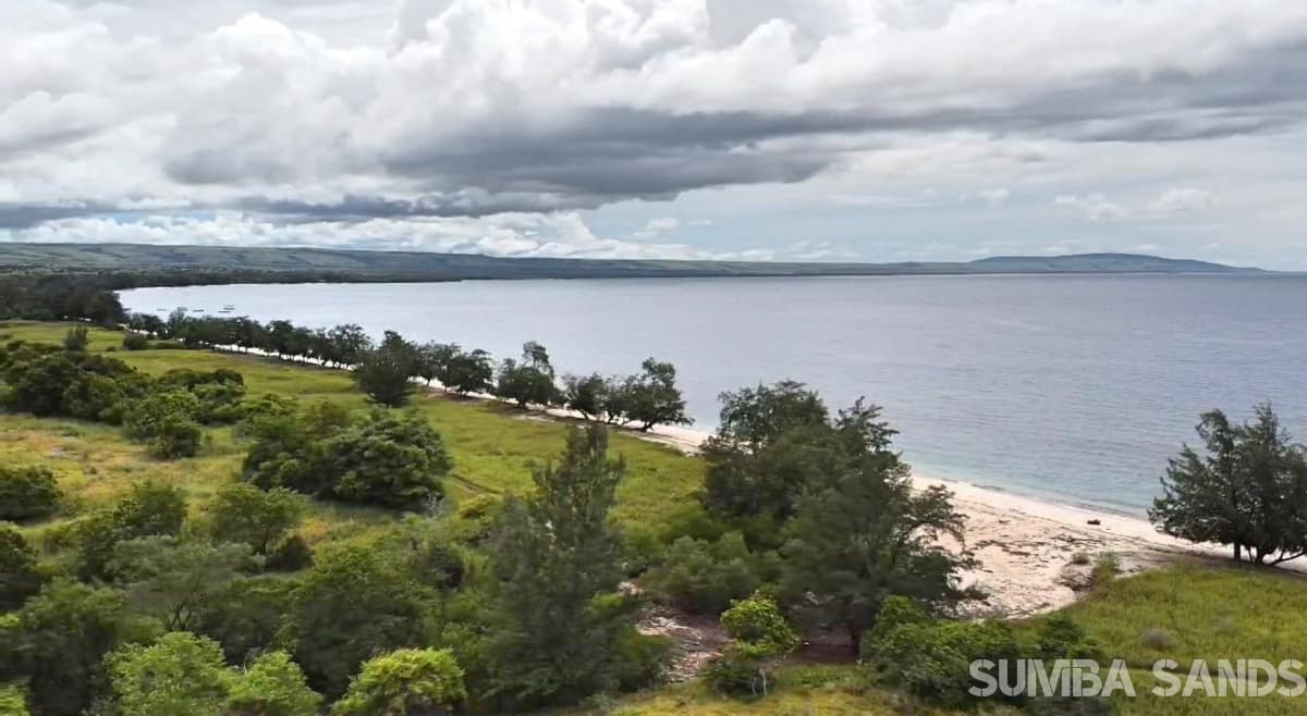 Hamba Praning 2ha beachfront land for sale in Sumba Indonesia