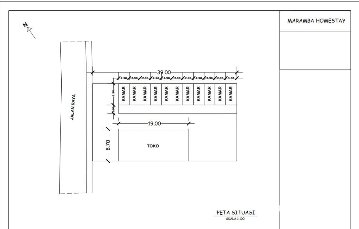 Profitable homestay in Waingapu Sumba with 80% occupancy, 11 rooms, and expansion potential. Rare city investment opportunity in East Sumba.