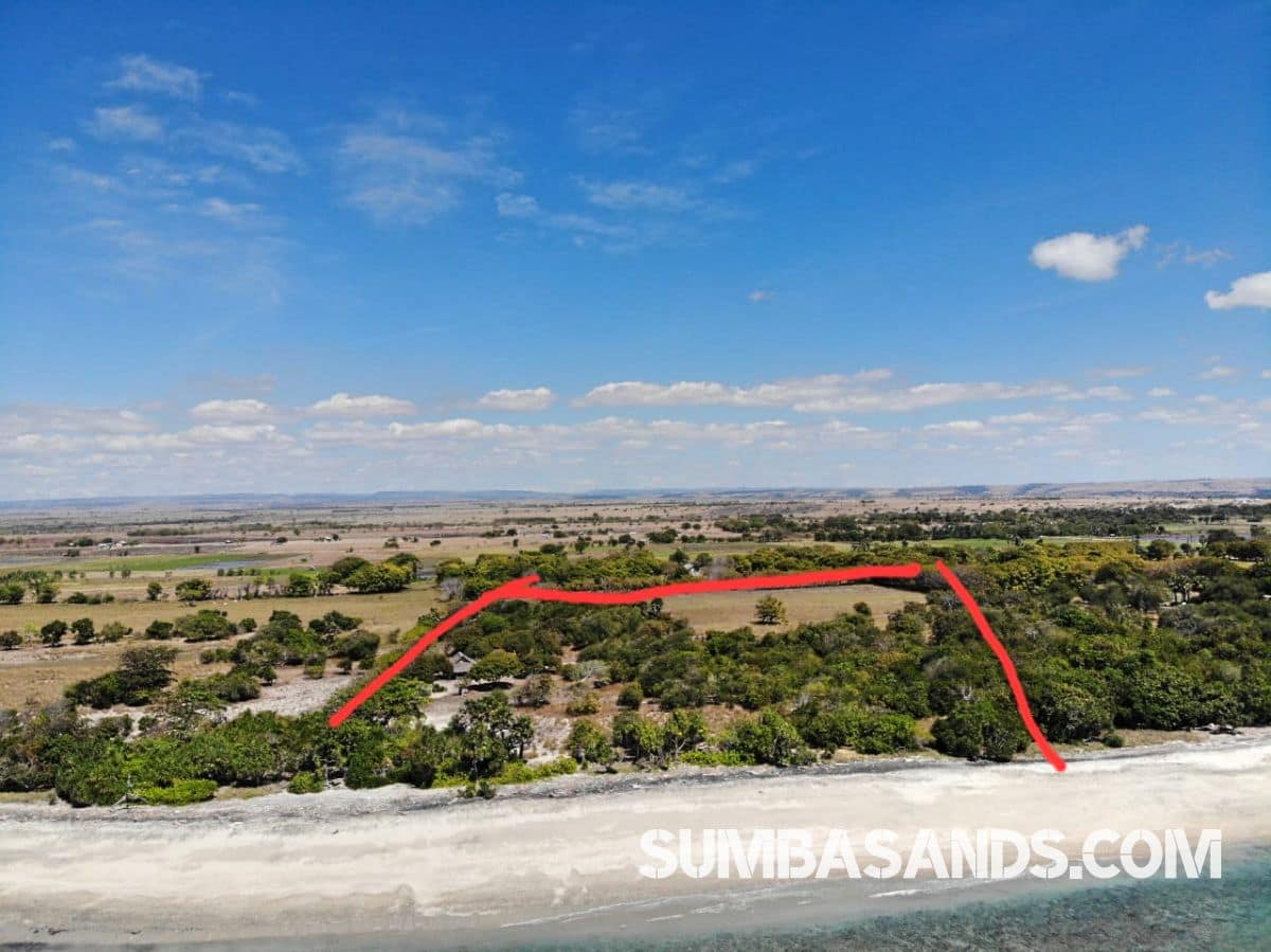 East Sumba Beachfront Investment Land – 2ha Ready-to-Build Plot on Kandora Beach